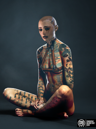 Illustration for article titled The Lovely (And Manly) Pin-Ups Of Mass Effect 2